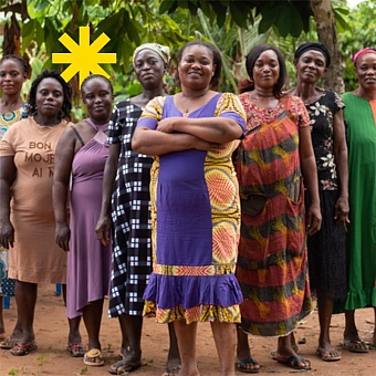 Group of women standing together